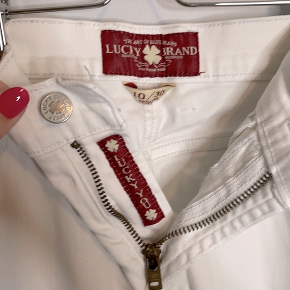 Lucky Brand Sweet N’ Straight White Jean - Picture 6 of 12